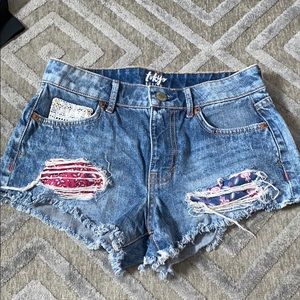 Tokyo Darling Vintage High-Waist Shorts